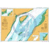 British Admiralty Nautical Chart 4784: Canada, Québec/Quebec, Fleuve Saint-Laurent/St. Lawrence River, Cap aux Oies à/to Sault-au-Cochon